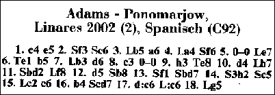 Adams - Ponomarjow